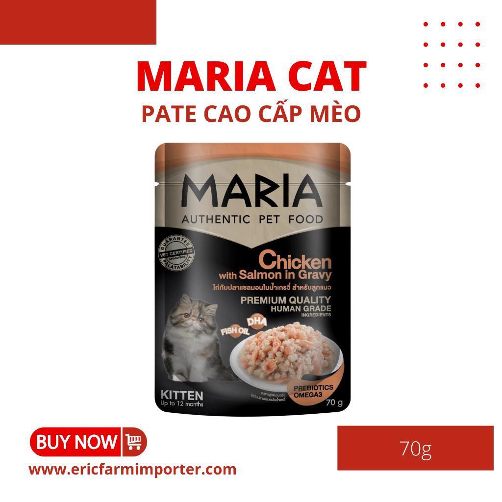 Pate Maria cho Mèo 70g  FREE SHIP  Thức ăn ướt