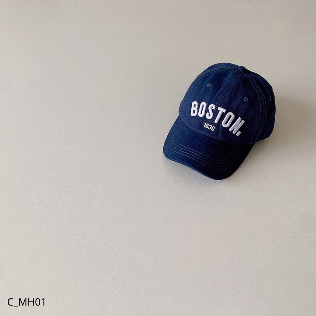 Mũ lưỡi trai cho bé EMBES KIDS , nón cho bé trai 2 đến 7 tuổi