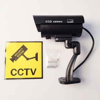 Camera MÔ PHỎNG có đèn báo MÔ HÌNH chống trộm (KHÔNG năng lượng mặt trời)