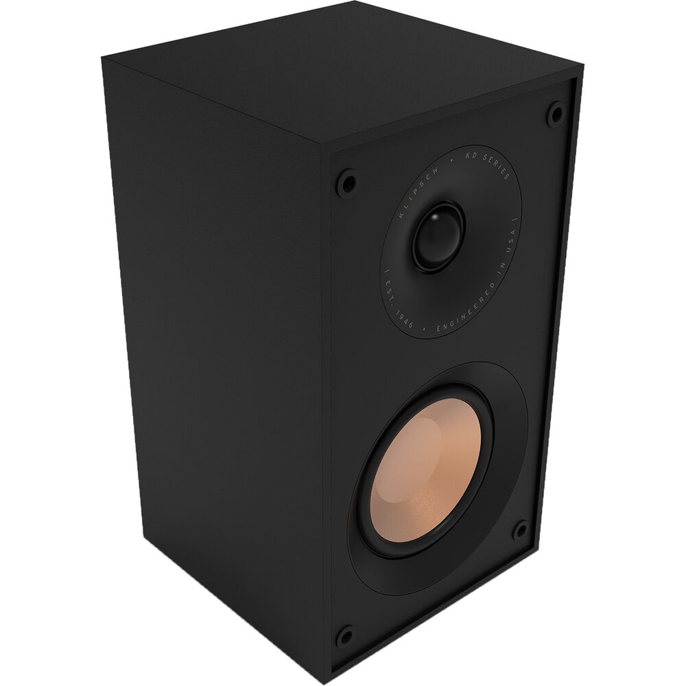 Loa tích hợp Ampli Klipsch KD-400 |Công suất 48W - Bluetooth - Optical - RCA - Chính hãng  - Bảo hành 12 tháng