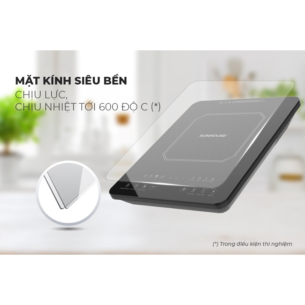 Bếp từ đơn Sunhouse SHD6802 công suất 2000w
