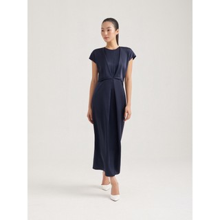 Đầm midi lụa tứ thân Mauve Midi dress