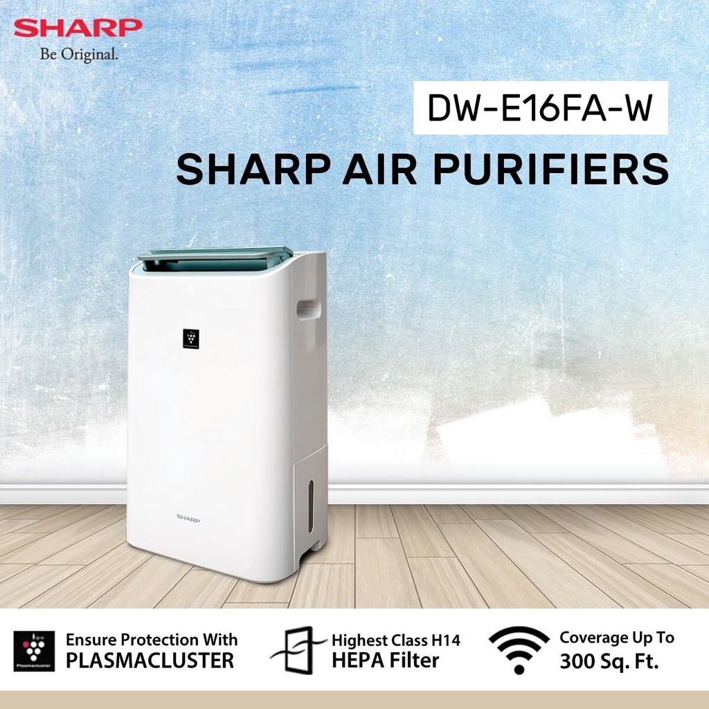 [SHARP] Máy lọc không khí kết hợp hút ẩm DW-E16FA-W panasonic