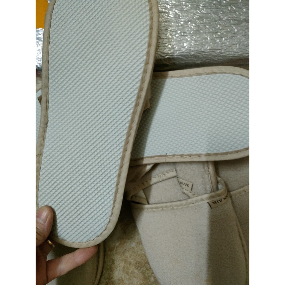 Dép vải bông đi trong nhà của các hàng hàng không