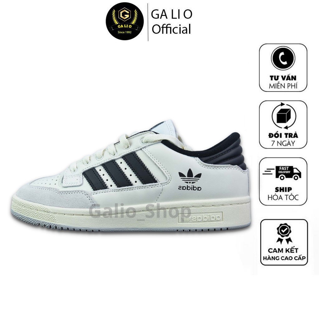 Giày thể thao nam nữ adidas Forum low 85 , Das forum sọc đen trắng mới nhất 2022 full box