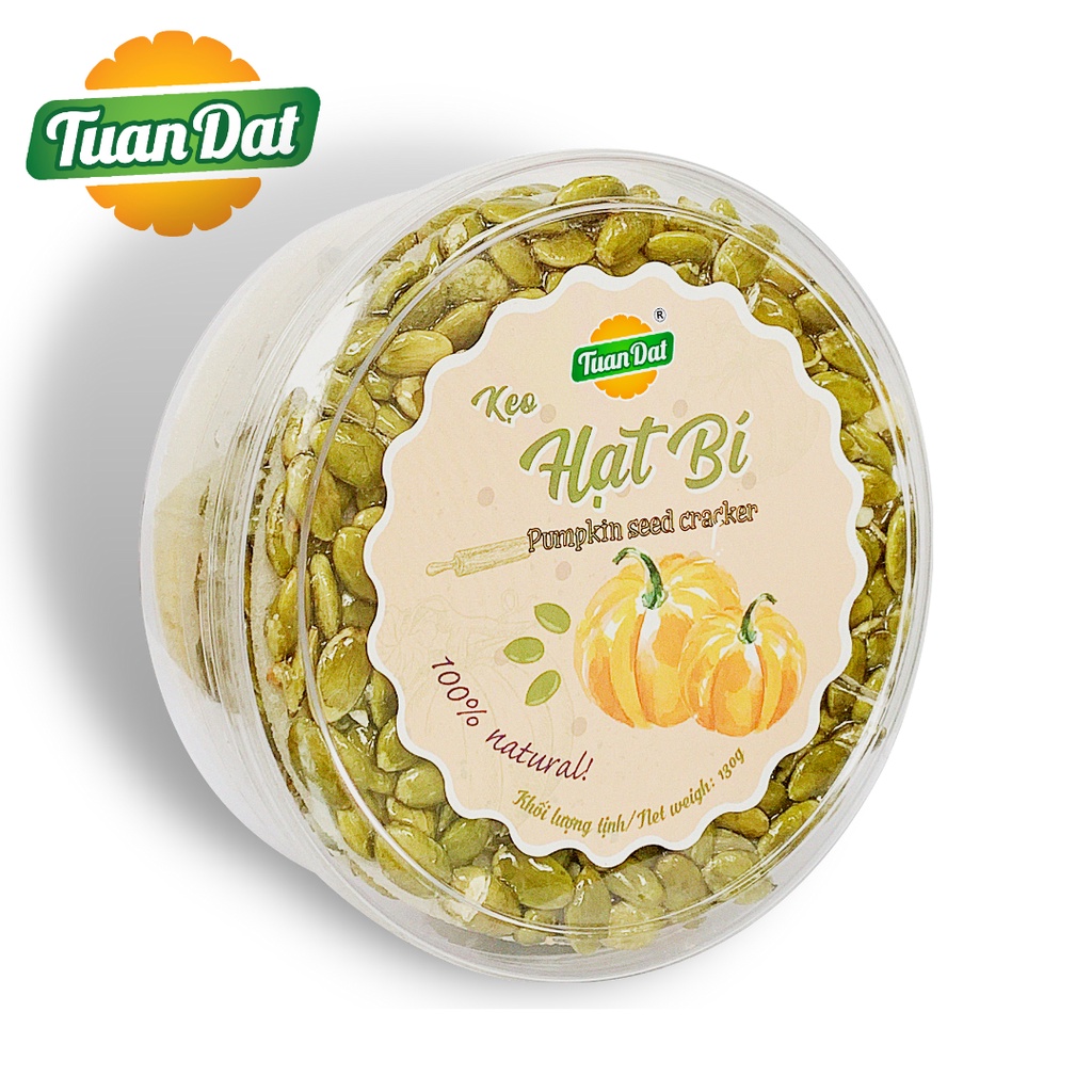 Kẹo Hạt Bí Hộp 130G