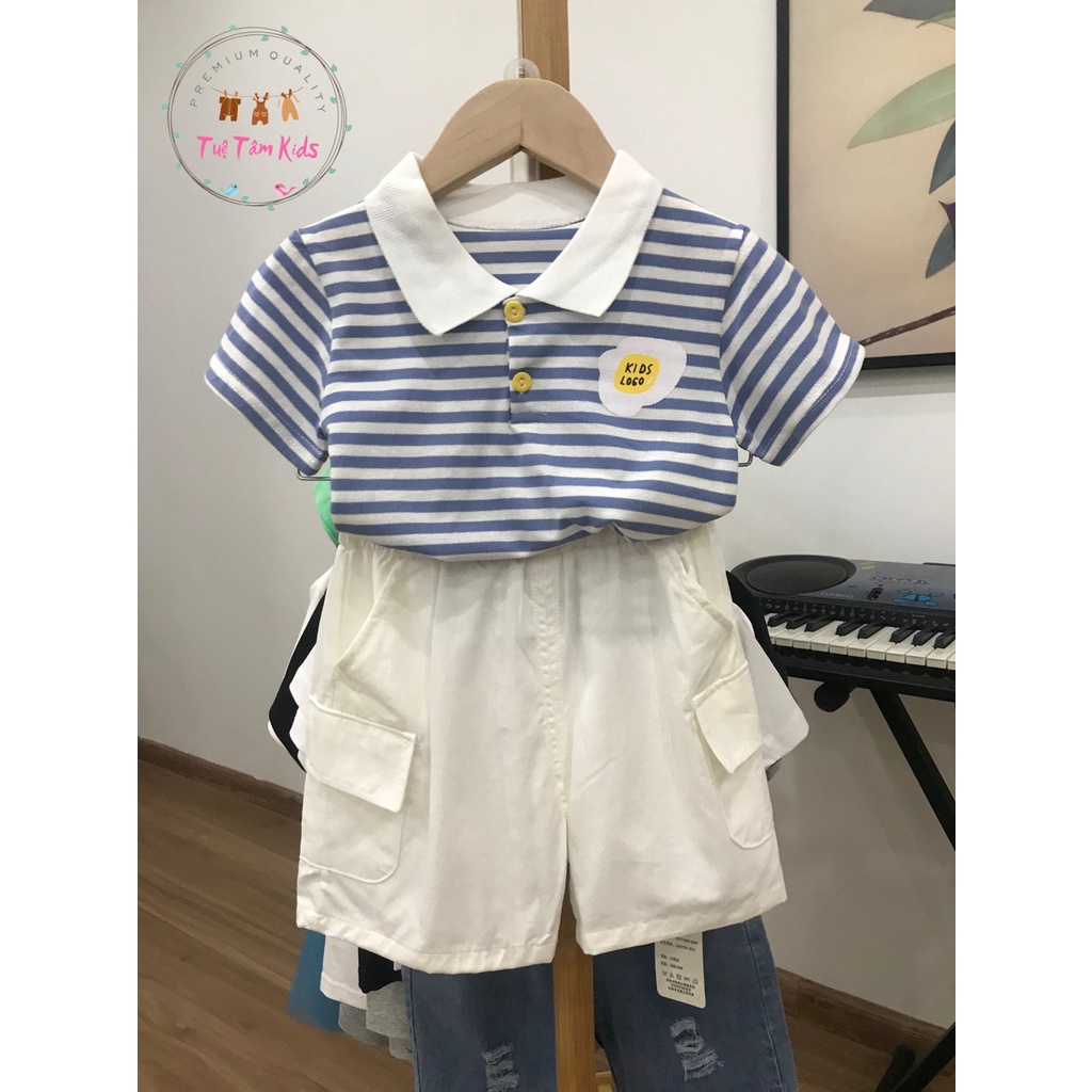 - Sét Đồ Bé Trai 2 Món - Bộ Quần Áo POLO Bé Trai - Hàng Quảng Châu CC
