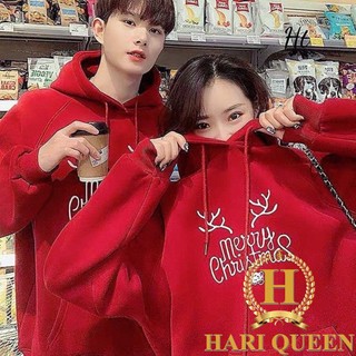 Áo hoodie sừng Merry Christmas HTH1220