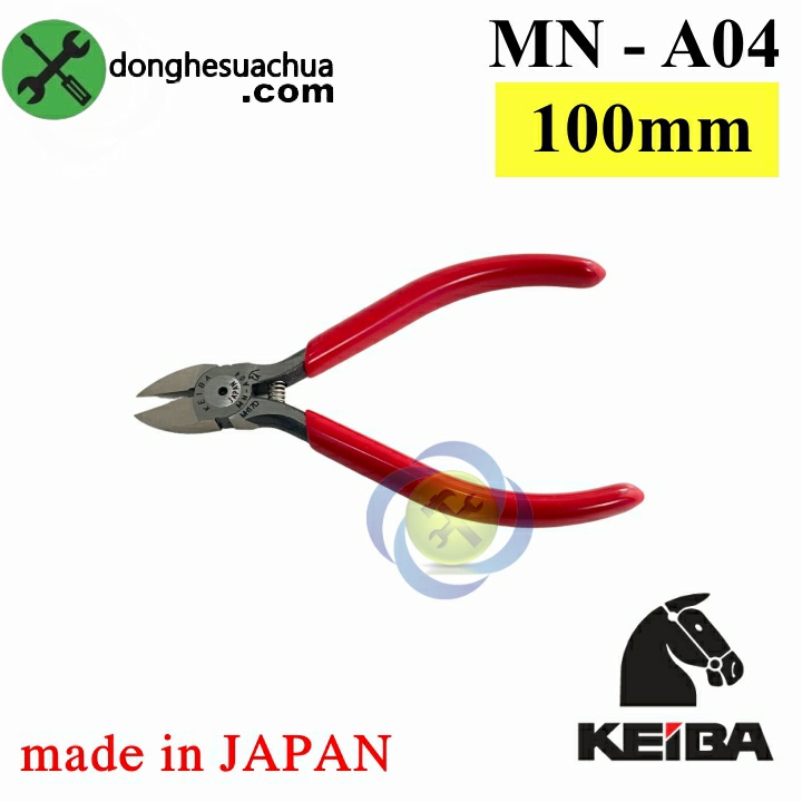 Kìm cắt điện tử 100mm KEIBA MN-A04 Nhật Bản