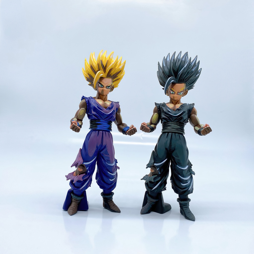 Mô hình Dragon Ball Son Gohan Super Saiyan bản 2D cao cấp có 2 màu cao 22cm, Mô hình 7 Viên Ngọc Rồng