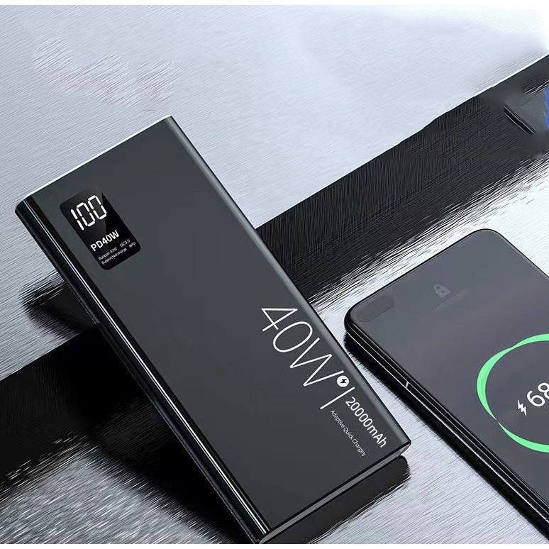 Sạc Siêu Nhanh Công Suất 40W - Pin Sạc Dự Phòng Senruko 20000mAh Sạc Nhanh 2 Chiều