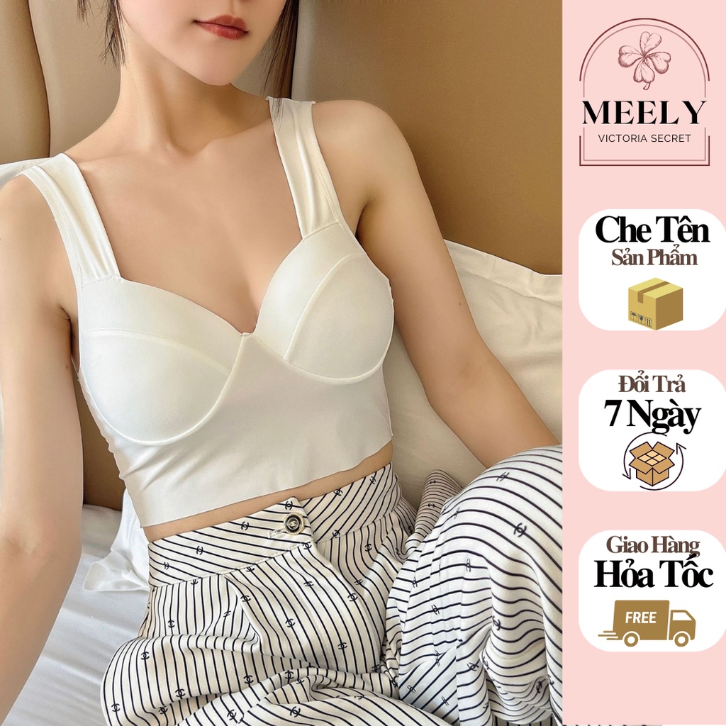 Áo Bra Su Đúc Cúp Ngag Cao Cấp Siêu Sexy, Bralete 2 Dây Bản To Nâng Vòng 1 Siêu Co Dãn, Khoét Sâu Hottrend 2022 - 2208