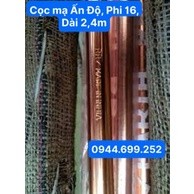 Cọc tiếp địa mạ đồng, phi 16, dài 2,4m
