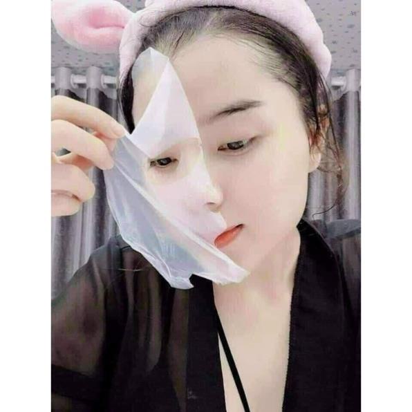 Mặt Nạ Yến Tươi Collagen Rose Beauty Giúp Da Trắng Mịn