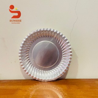 Dĩa giấy bạc 16cm - 10 cái/xấp