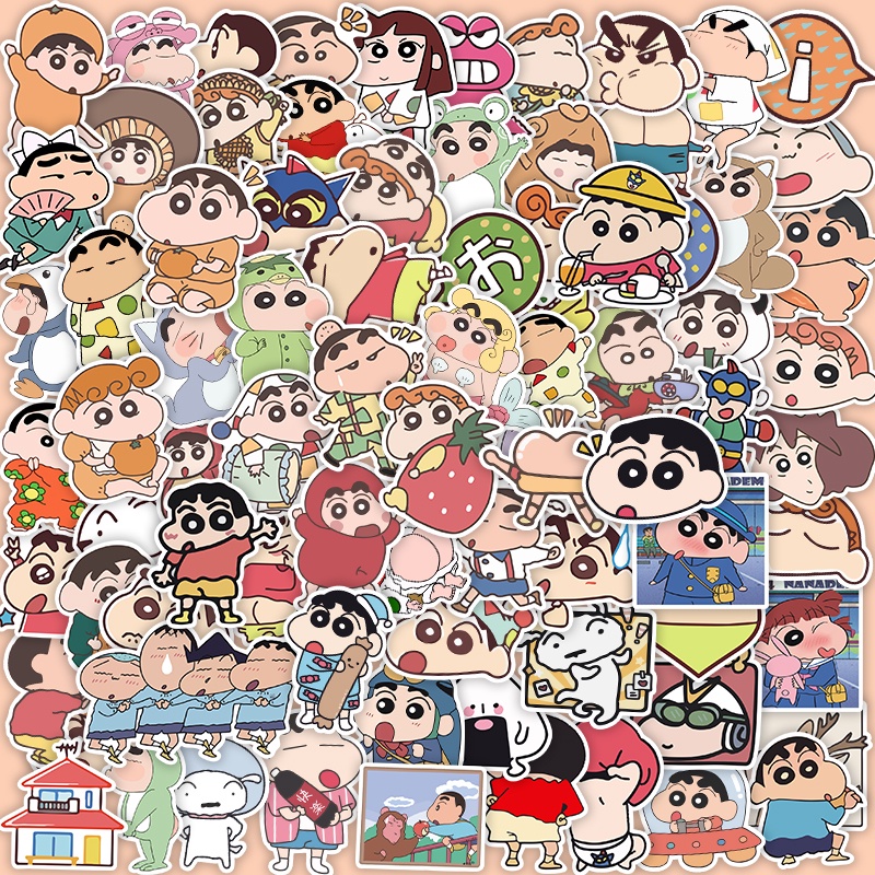 Tổng hợp hình dán sticker shin cậu bé bút chì crayon shinchan
