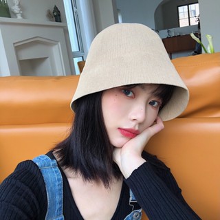 Mũ Bucket Nữ Vành Tròn Dệt Kim Nón Tai Bèo Che Nắng Thời Trang Hàn Quốc