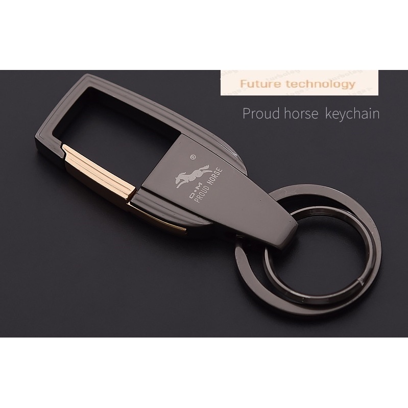 Móc Chìa Khóa Xe Máy, Ô tô Proud Horse Cao Cấp siêu bền không rỉ- Nhiều Màu Sắc sang trọng