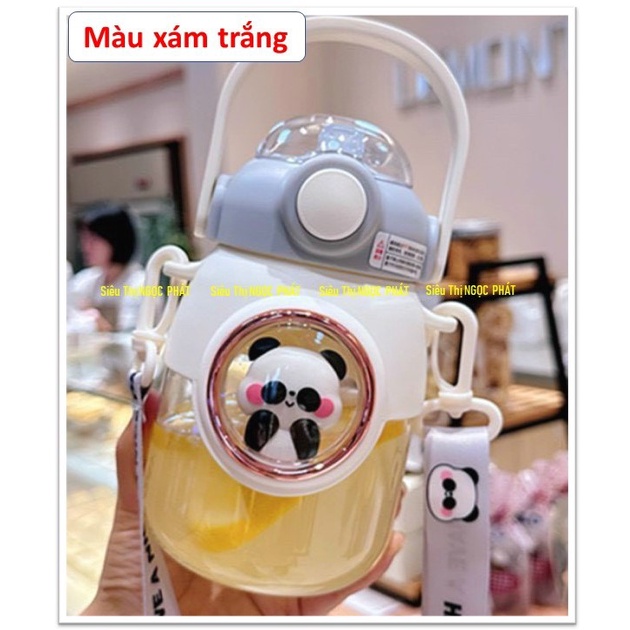 Bình Nước Họa Tiết Hoạt Hình Đáng Yêu Dành Cho Bé_820ml