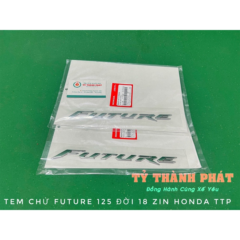 Tem chử Future 125 mới 18 Led