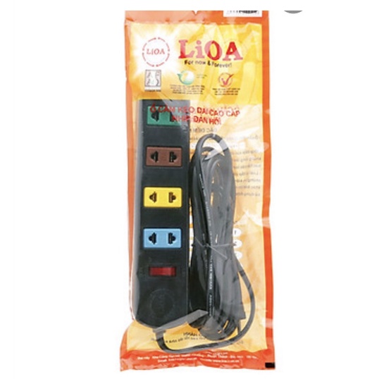 Ổ Cắm Điện LIOA 4S Dây 3m x 2 Lioa 4ST3