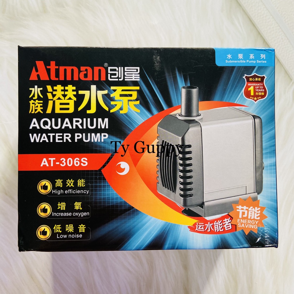 Máy Bơm Tiết Kiệm Điện Atman AT 306S- Ty Guppy