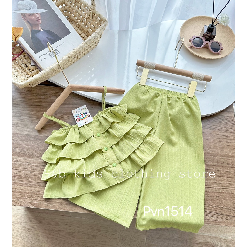Bộ đũi 2 dây 4 tầng bé gái