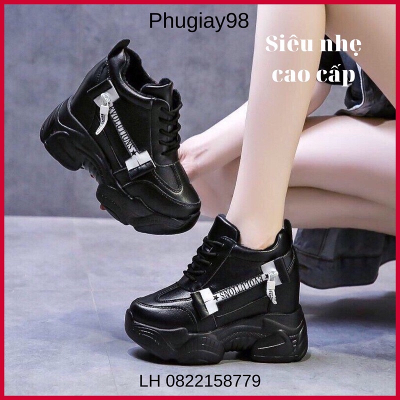 Giầy thời trang nữ đế độn nâng chiều Cao 11 Cm siêu nhẹ và êm hàng nhập chuẩn cao cấp kèm ảnh thật (Hàng ORDER)