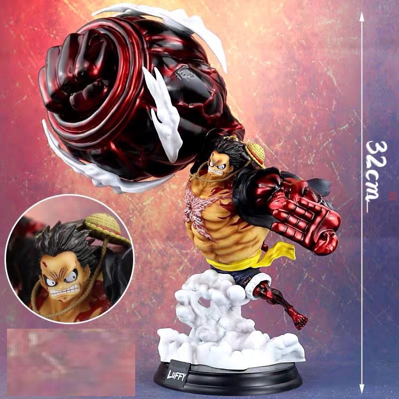 Mô hình trạng thái chiến đấu Luffy Gear 4 Cao 32 cm - Mô hình Luffy One Piece