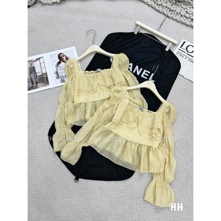 Áo Tơ Bèo Tay Loe Phạm Nhi