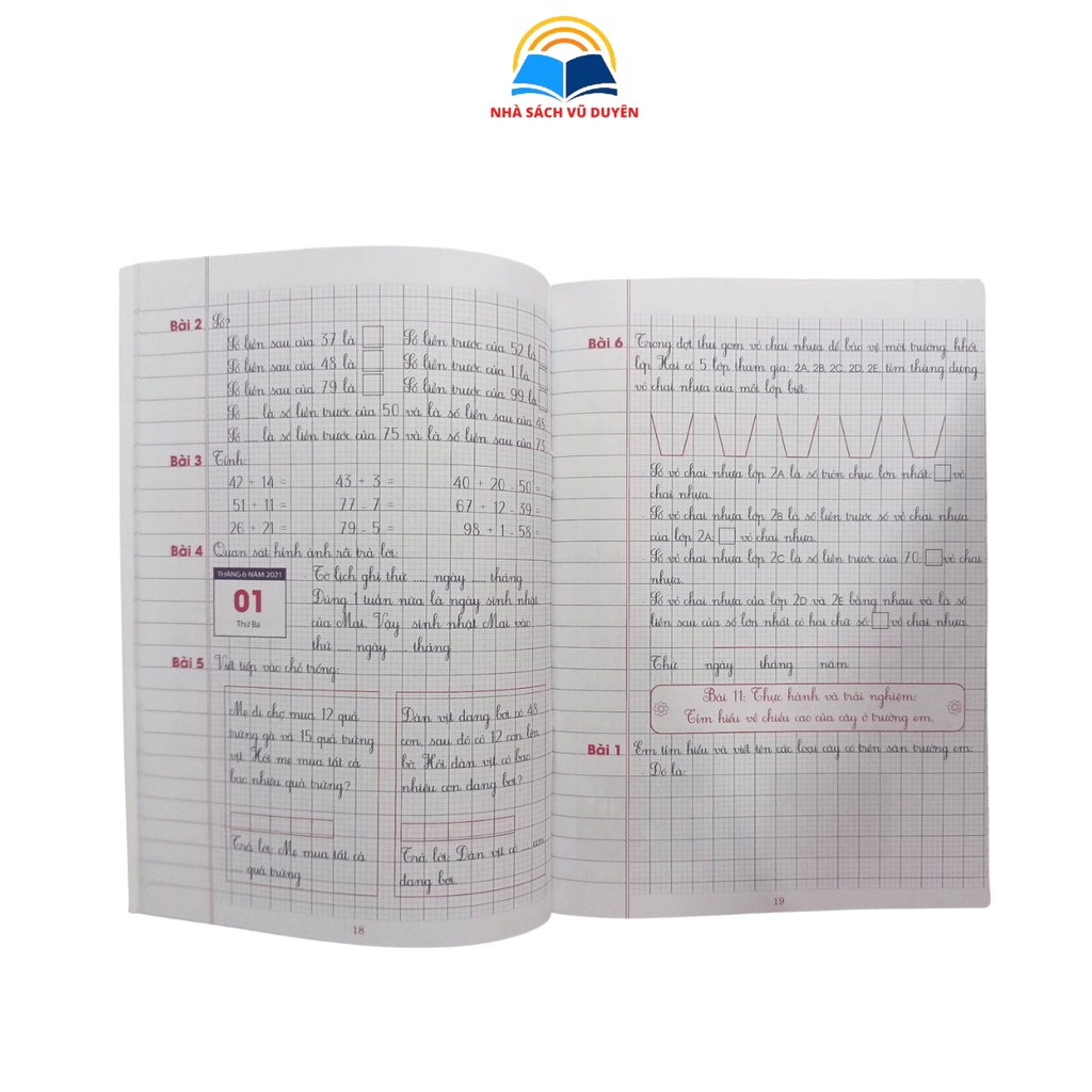 Sách - Vở Ôli Bài Tập Toán Lớp 2 - Biên Soạn Theo Chương Trình SGK Chân Trời Sáng Tạo