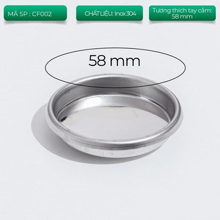 Volcano Miếng lót (Filter mù) vệ sinh máy pha