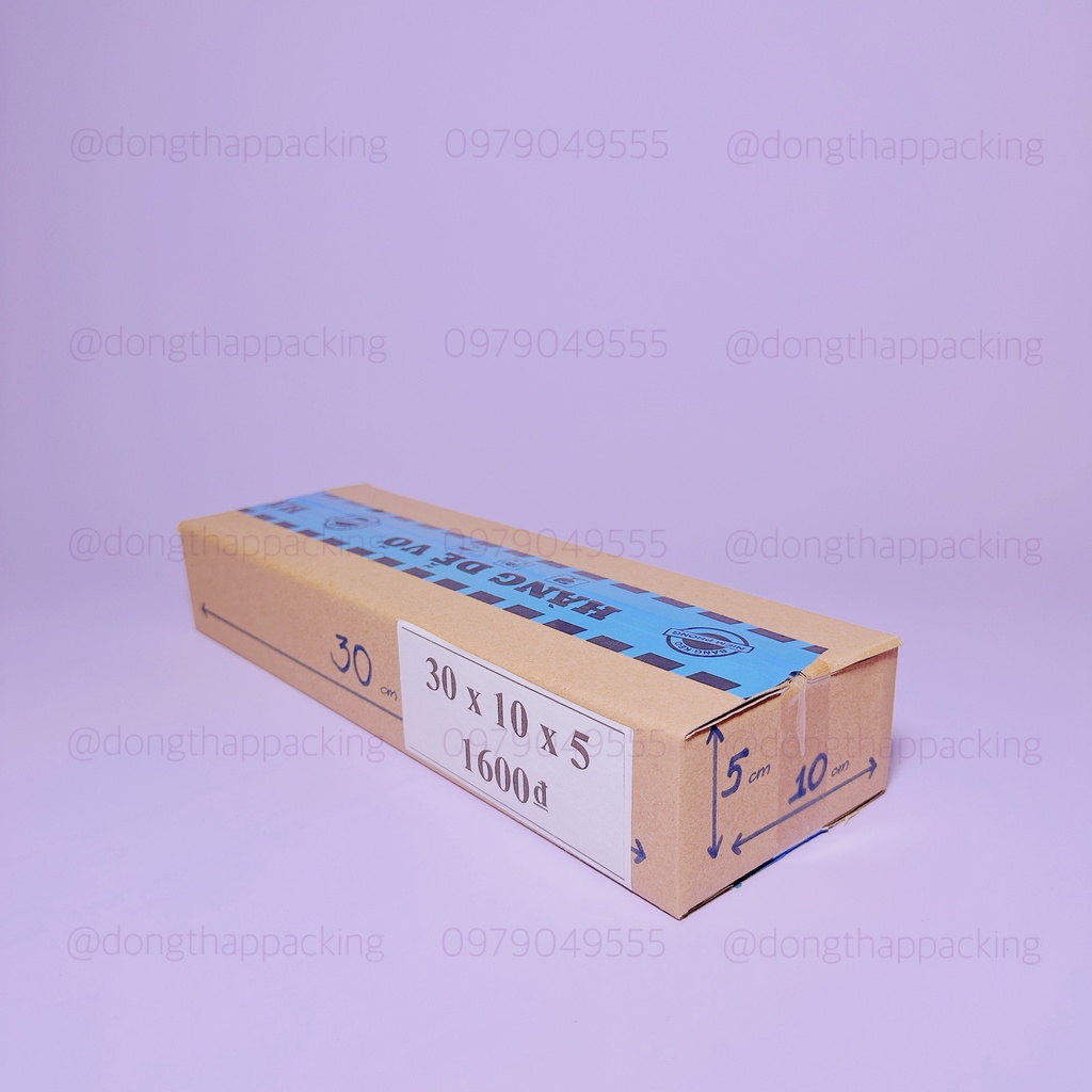 COMBO 50 HỘP CARTON 30x10x5 cm