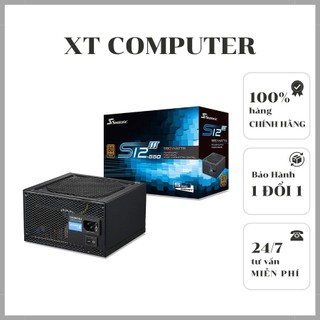 Nguồn seasonic 500w 550w s12iii-500w 550w 80plus bronze-hàng chính hãng-bảo hành 3 năm