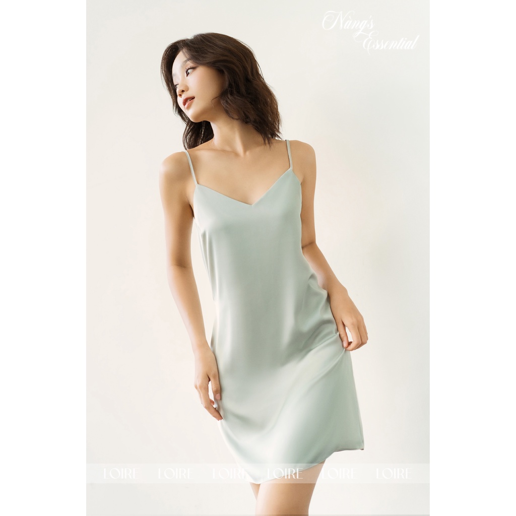 Váy Lụa Xuông Basic Loirechic VNS01