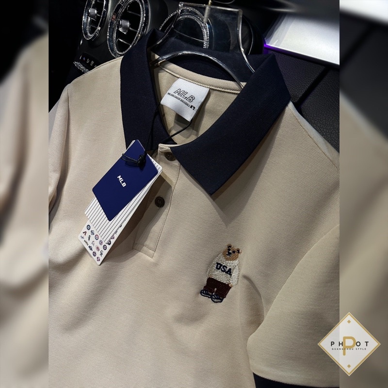 Áo Polo MLB Thêu QC L1