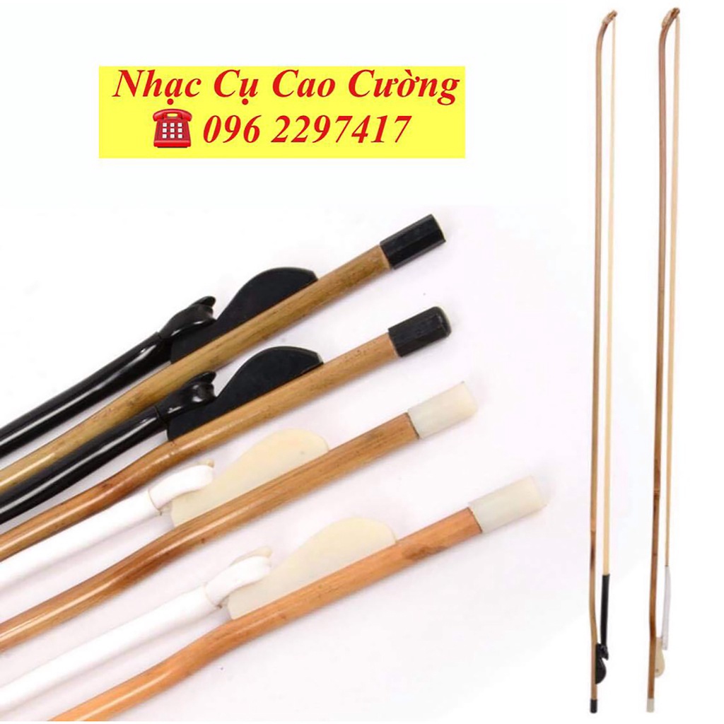 Cung Vĩ Đàn Nhị Có Ốc Chỉnh Dây Nhạc Cụ Cao Cường