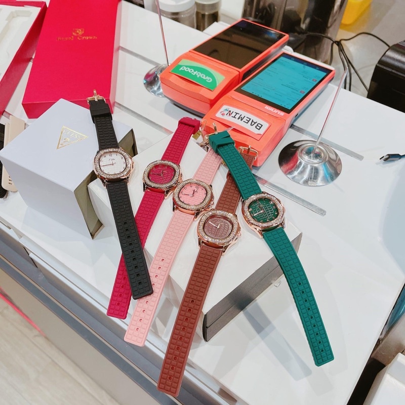 Đồng hồ nữ Scottie 31mm dây silicon bền bỉ sang trọng Mai Luxury Watch SC9145