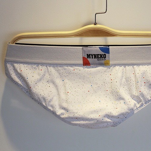 Quần Sịp Nam Tam Giác Chấm Sao MyNeko Cotton Cạp Thấp Gợi Cảm