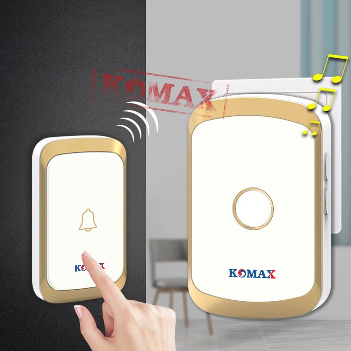 BỘ CHUÔNG CỬA KHÔNG DÂY NGOÀI TRỜI DB10 dùng pin thích hợp cho nhà, công ty, văn phòng