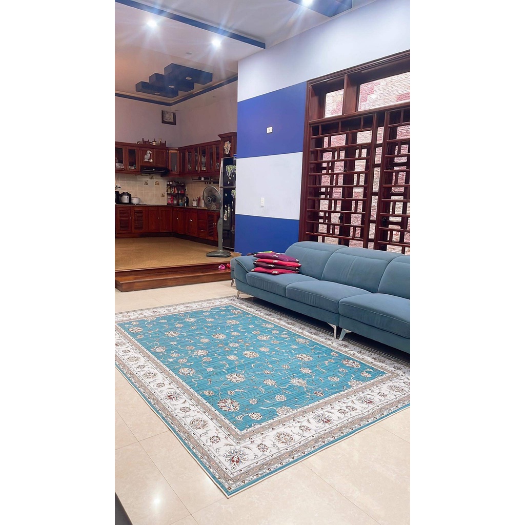 Thảm Trải Sàn, Thảm Nỉ Trải Sàn Trang trí phòng ngủ, phòng khách phong cách cổ điển, Vintage Decor trang trí