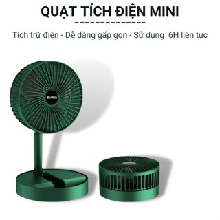 QUẠT TÍCH ĐIỆN MINI LỚN TỐC ĐỘ THỔI BAY CƠN NÓNG