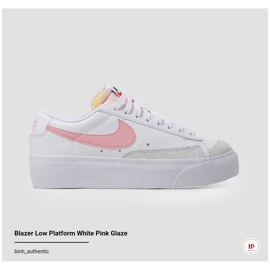 Chính Hãng Giày Nike Blazer Low Platform Trắng