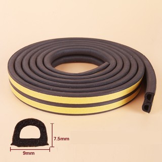 Ron Dán Khung Cửa CTFAST Giảm Tiếng Ồn Va Đập, Ngăn Bụi, Ngăn Côn Trùng Size  4 mm 6 mm 8 mm 10 mm Dài 10 m