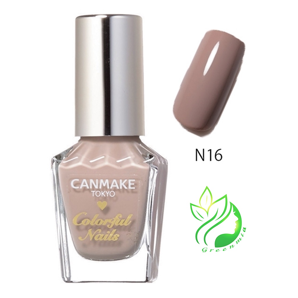 Sơn Móng Tay Thạch Canmake Tokyo Japan Nhật Bản Nội Địa Sơn Móng Chân Màu N16 Cocoa Nude