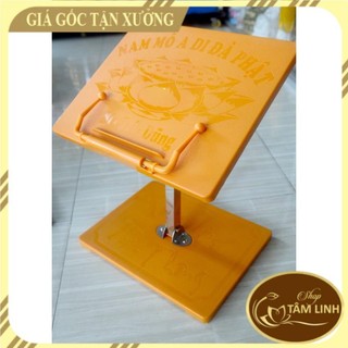 Kệ tụng kinh nhựa chân- inox