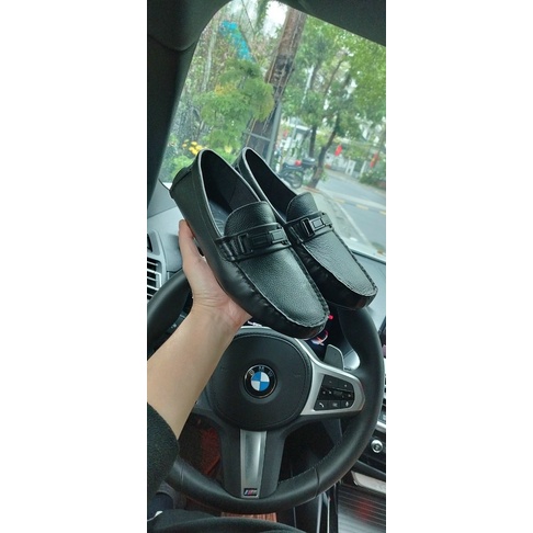 Giày CK da thật dáng giày lười giành cho nam