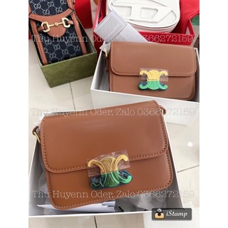 Túi Ce line đen- nâu vuông fullbox( kèm ảnh thật)