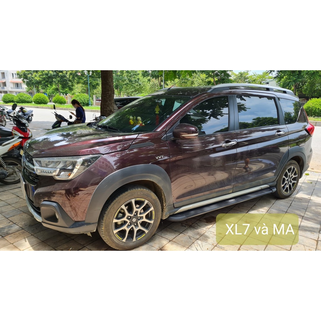 Bậc lên xuống, bệ bước chân cho SUZUKI XL7 mới nhất, siêu khuyến mại, nhôm đúc 100%