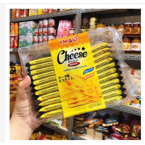 Bánh quy vị rau củ và phomai Ymaid/ Super Viviga HongKong 288g, bánh ăn kiêng, bánh cho người tiểu đường date mới